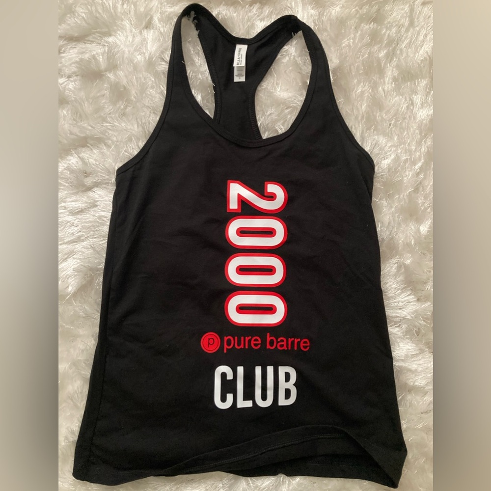 Pure Barre milestone tank in Small. It is new but without tags.